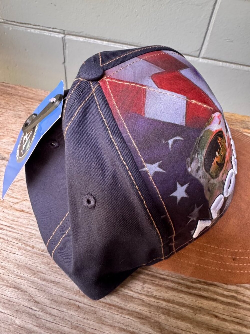 Kennedy Space Center Apollo 11 Hat NASA Moon Landing Astronaut Cap NWT - Picture 7 of 8
